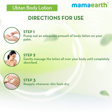 Mamaearth Ubtan Body Lotion - Pack of 2 (400 ml * 2)